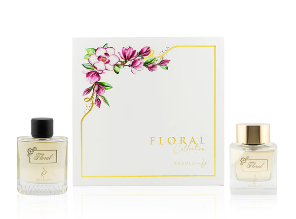 FLORAL COLLECTION 2 PCS EDP GIFT SET - Khadlaj Perfumes