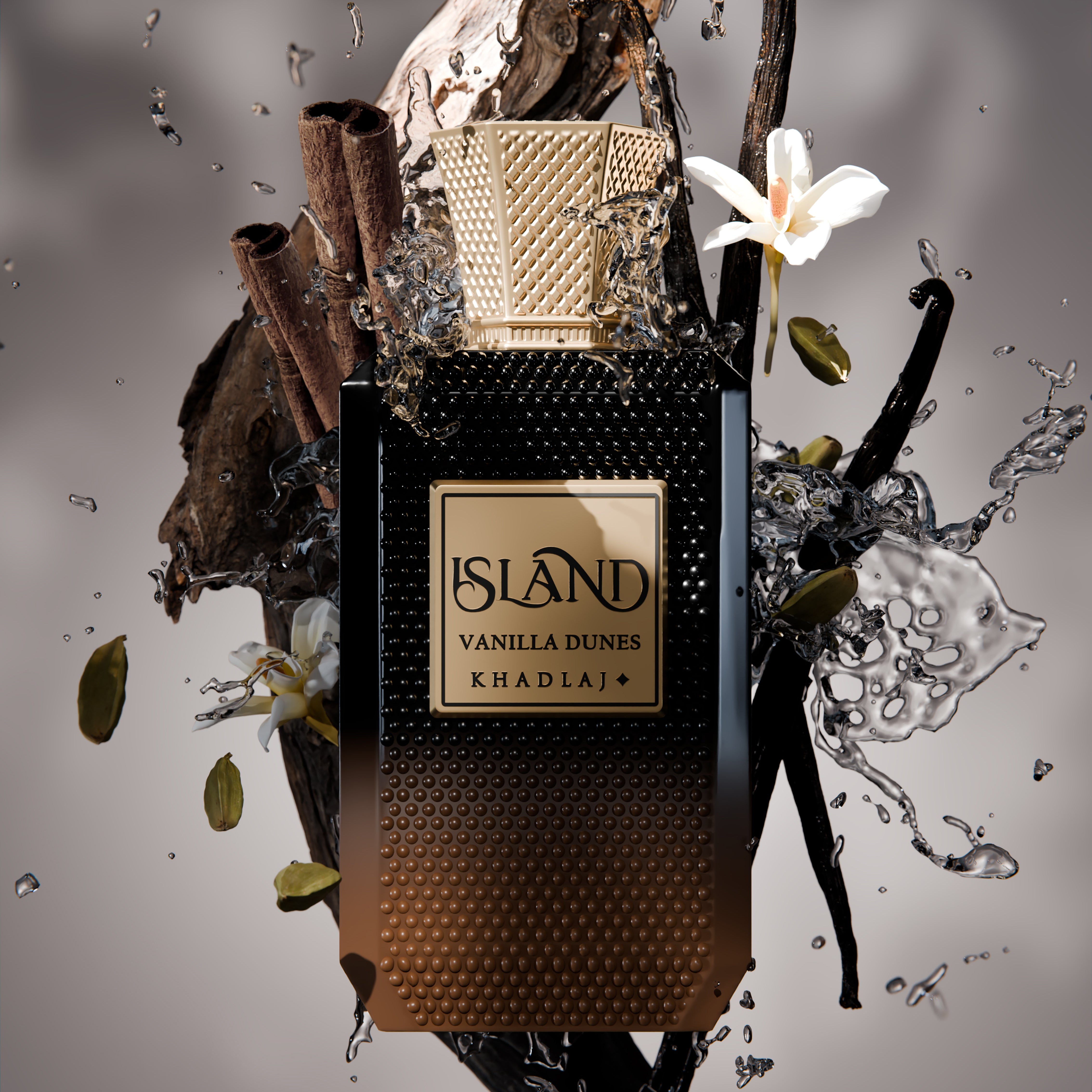 KHADLAJ ISLAND VANILLA DUNES 100 ML EXTRAIT DE PARFUM SPRAY