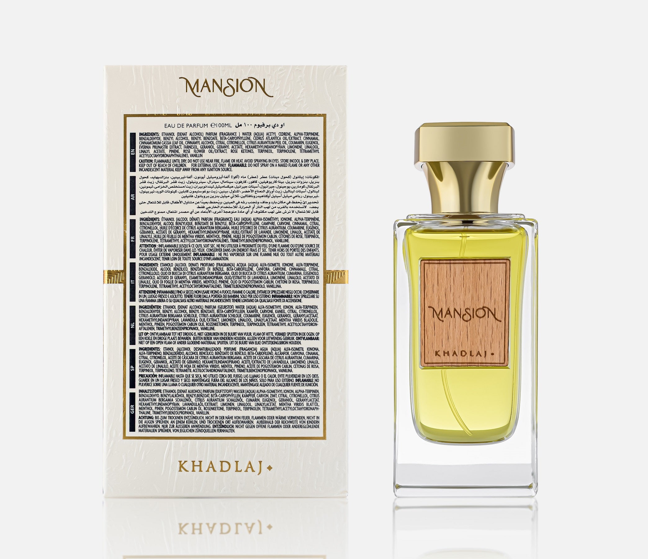 KHADLAJ MANSION 100 ML EAU DE PARFUM SPRAY FOR MEN AND WOMEN