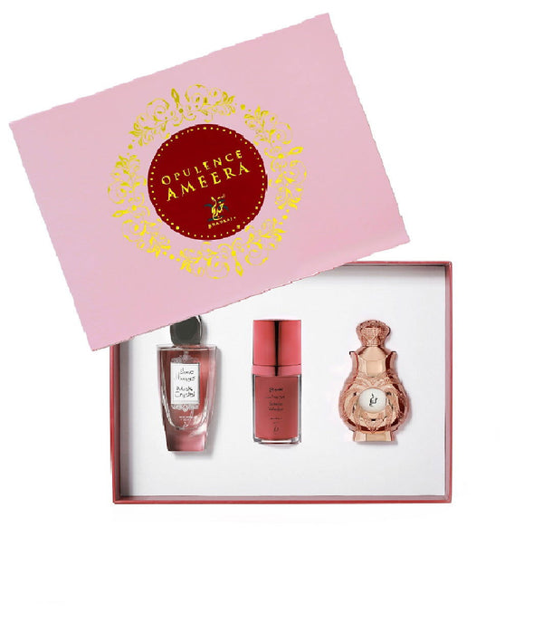 OPULENCE AMEERA 3 PCS GIFT SET FOR WOMEN - Khadlaj Perfumes