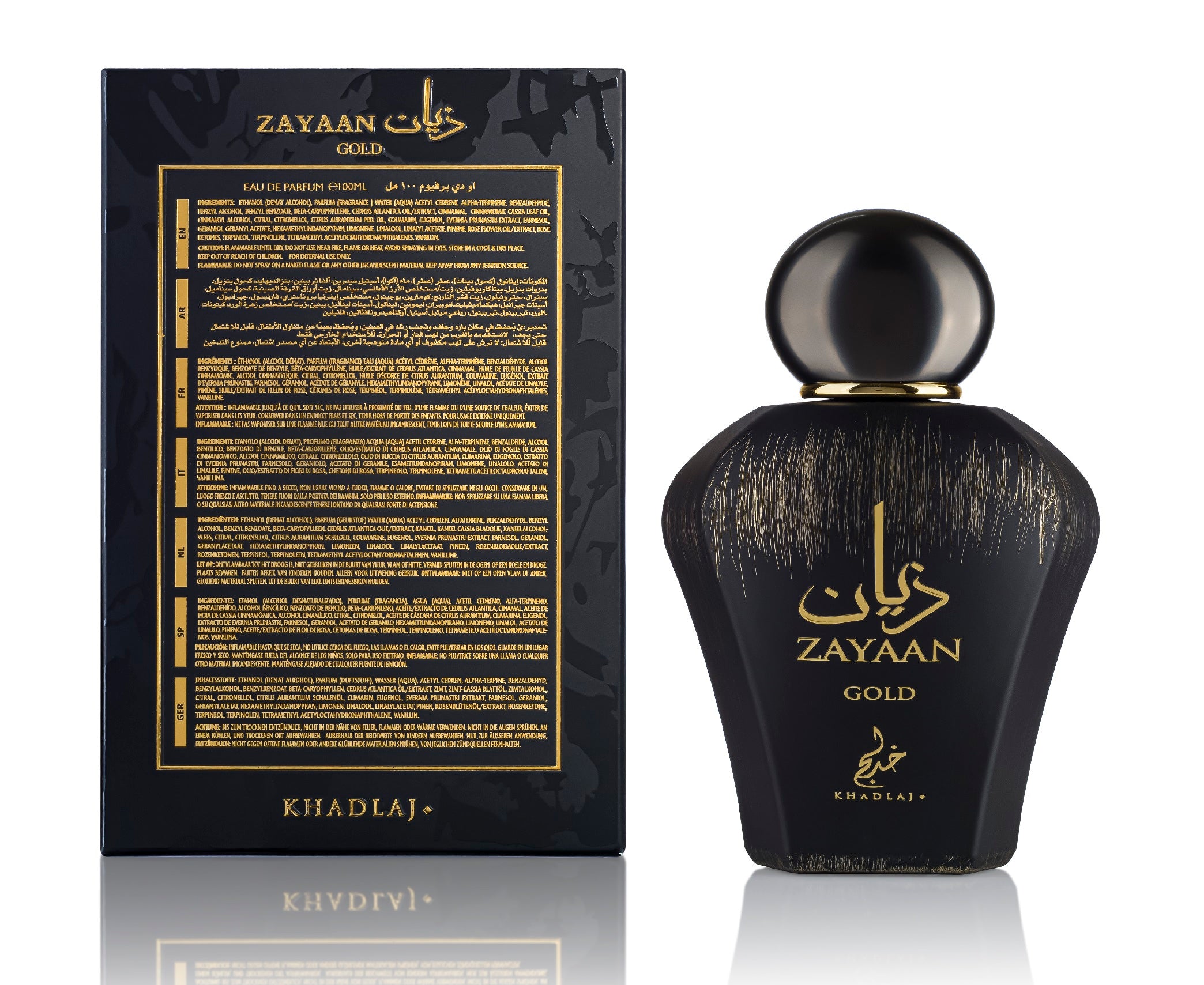 ZAYAAN GOLD 100 ML EAU DE PARFUM FOR MEN